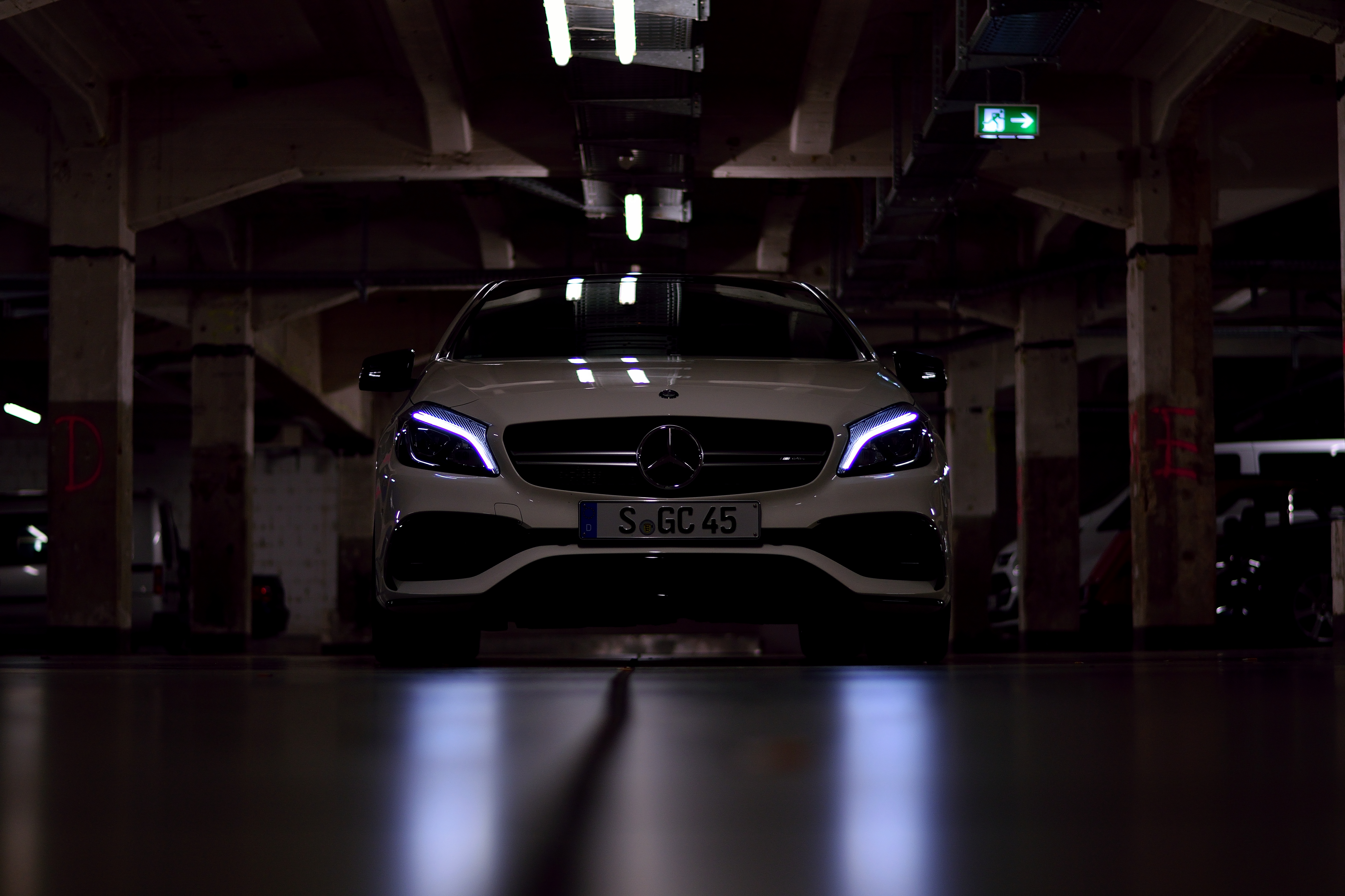 AMG A45 Fotoshooting